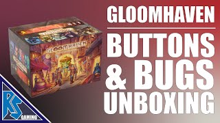 Unboxing - Gloomhaven: Buttons & Bugs | Cephalofair Games