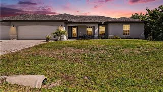 Cape Coral FL Homes for Sale Under $350K | 2022 Build • 3 Car Garage