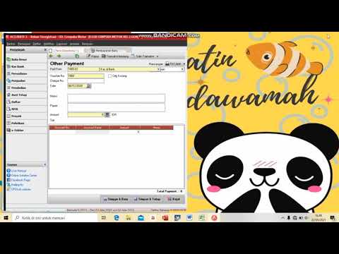 Cara Input transaksi di Accurate 5 (Part 1)