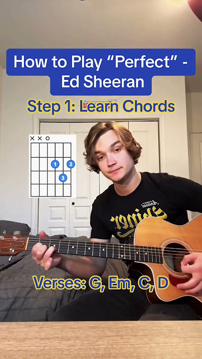 How to Play “Perfect” - Ed Sheeran 🎸