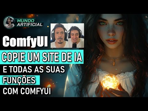 Como Copiar Qualquer SITE DE Inteligência Artifical para o Seu PC com COMFYUI