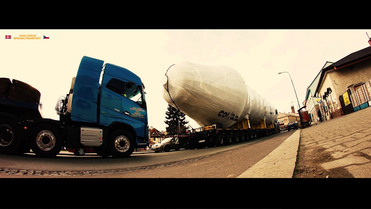 HeavyLoad / Nadměrný náklad : Hradec Králové, CZ - Mělník, CZ (1/2018)