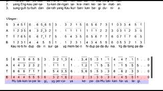 Bass Roti Hidup Dari Surga (Onggo Lukito)  #paduansuaragereja #satbguides #lagumisa #lagukoor
