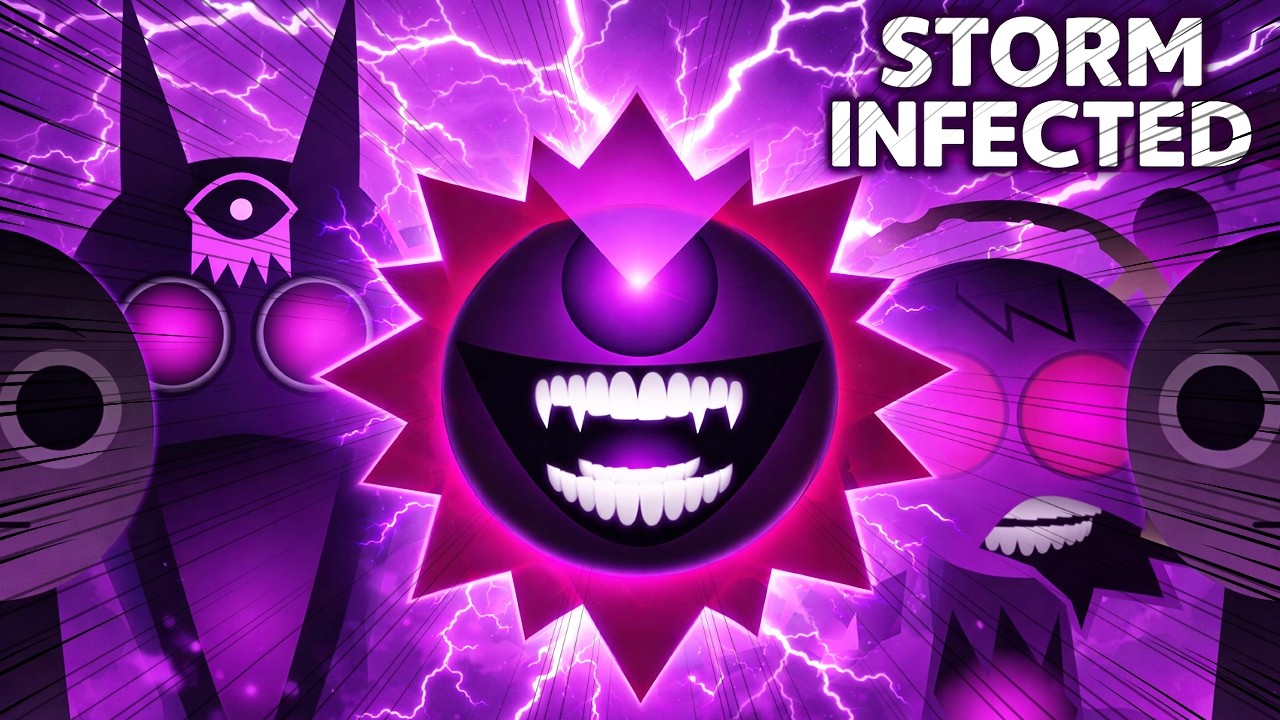 Sprunki Storm Infection Mod — All Characters + Horror Phase 😱⚡ - YouTube
