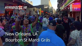 Mardi Gras on Bourbon Street: Remastered Saturday  | 8K 60FPS VR180 3D