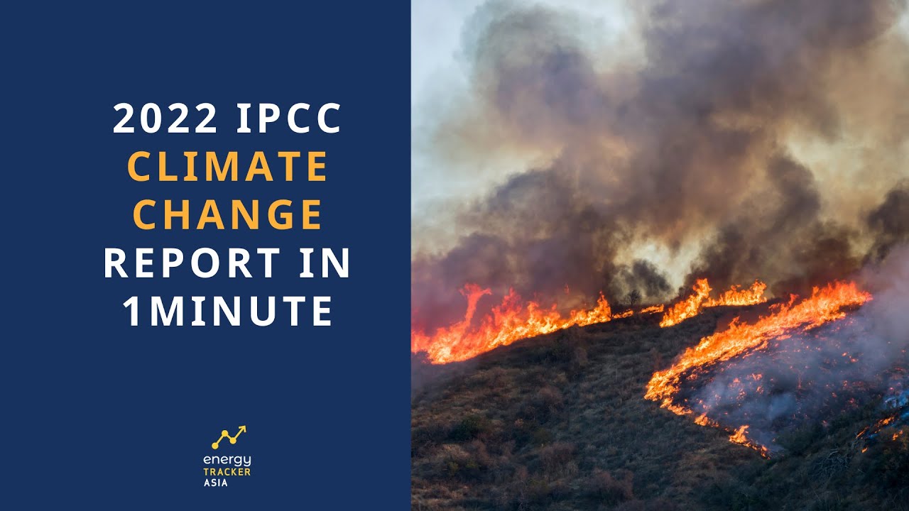 IPCC Report 2022 on Climate Change explained in 1 minute | Summary ...