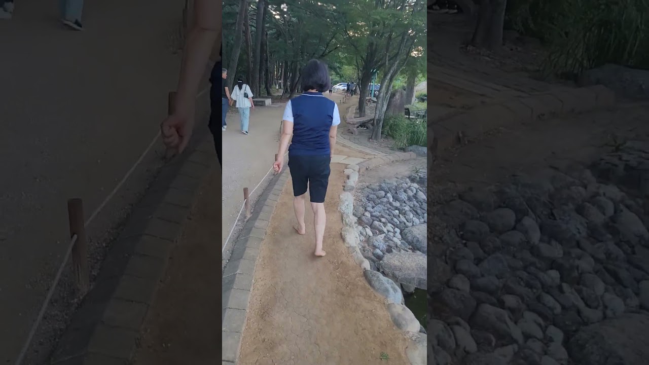 척산온천휴양촌 맨발걷기
