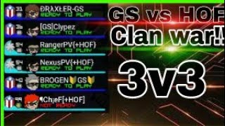 Mini militia : [HD] Clan war! HOF vs GS [MUST WATCH] Ft. Nexus, Ranger. screenshot 3