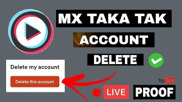mx takatak account delete kaise karen || how to delete mx takatak account |delete mx takatak account
