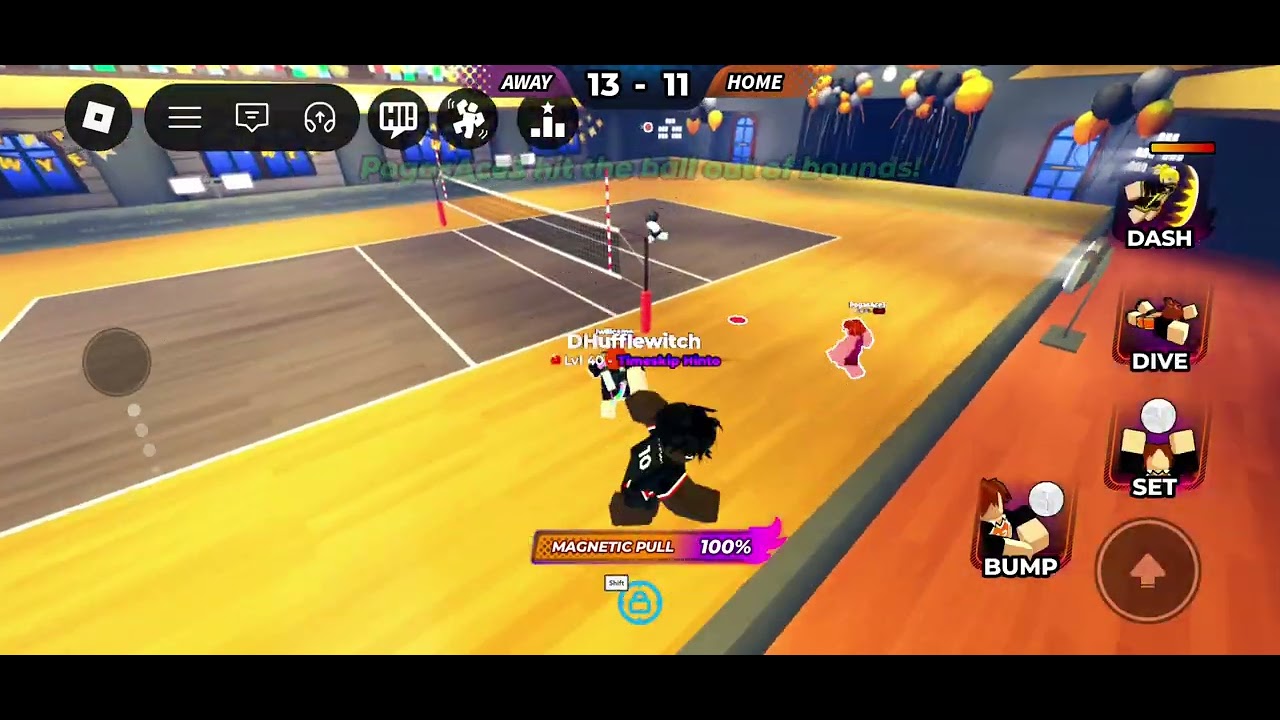 Day 24 playing Rank in Volleyball Legends