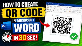 How to Create a QR Code in Microsoft Word (30 Seconds) News