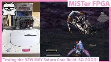 MiSTer FPGA NEW MAY Sega Saturn Core Tests! New Games Working That Never Did!