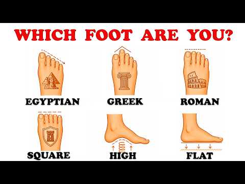What YOUR FOOT Shape Secretly REVEALS About YOU