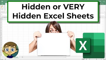 Making Excel Spreadsheets Hidden or Very Hidden