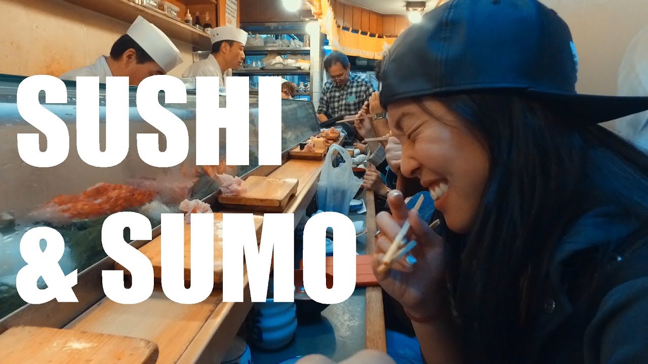 A GOOD DAY OF SUSHI & SUMO IN TOKYO JAPAN VLOG CANON G7X DJI OSMO