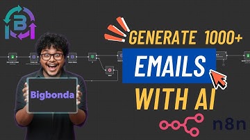 Deep Personalize 1000+ Cold Emails Using This AI UNDER 5 MINUTES (FREE TEMPLATES) | N8N | BigBonda