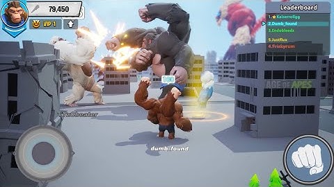 Age Of Apes Ads Review All Levels Part 27:Giant Ape Multi Hand City Battle