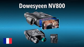 Jumelles De Vision Nocturne Professionnelle - Portée 800m, Zoom 6x, Vidéo 1080P - Batterie 7000mAh - Infrarouge - Pour Chasse, Camping - 3
