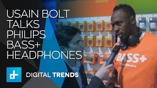 Usain Bolt Talk Philips Headphones, Call of Duty, DJ Aspirations, and more! - Interview AT CES 2018