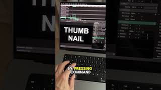 Shortcut for creating thumnbails in Resolume