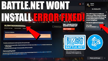 How To FIX Battle.Net Installation Error - (Quick & Easy)