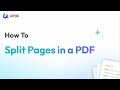 How to Split Pages in a PDF in Seconds | UPDF Quick Tutorial