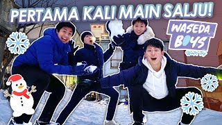 LIBURAN BERSALJU WASEDABOYS DIMULAI! ASIK JIWA! | WASEDA BOYS SNOW TRIP #1