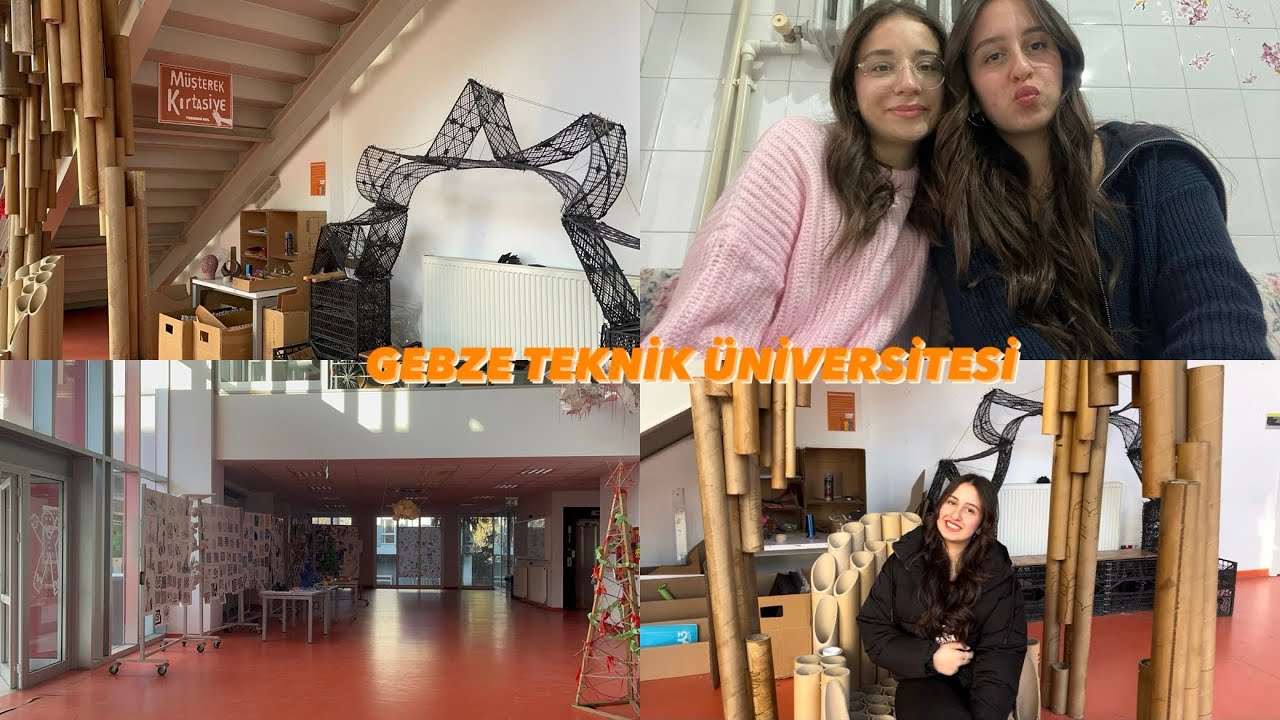 GEBZE TEKNİK ÜNİVERSİTESİ /Açelya’nın dersine girdim (çarşı gezisi)🏫🌲📐