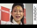 椿鬼奴、桃井かおりと“ニアミス”に「会いたかった」 ものまねで回顧展の感想も 大回顧展「DAVID BOWIE is」内覧会