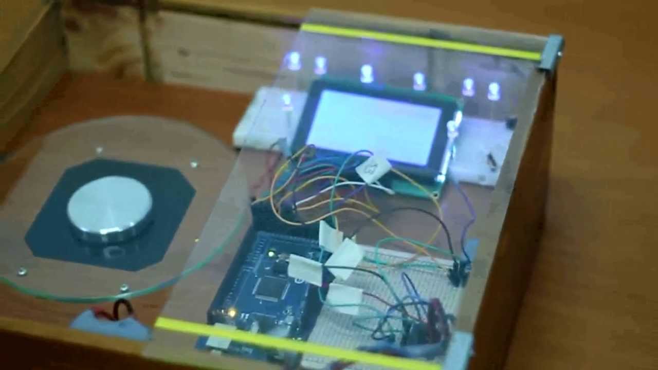 Arduino H&D weighing system3 - YouTube
