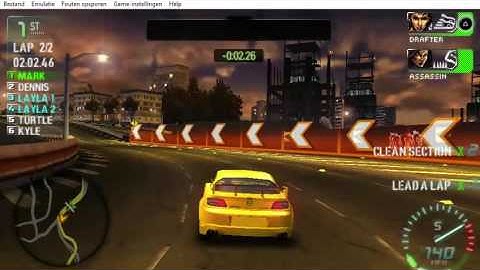 Need for Speed  Carbon Own the City PSP (Part 53) - Race #46 - University Drive (R) (Circuit)