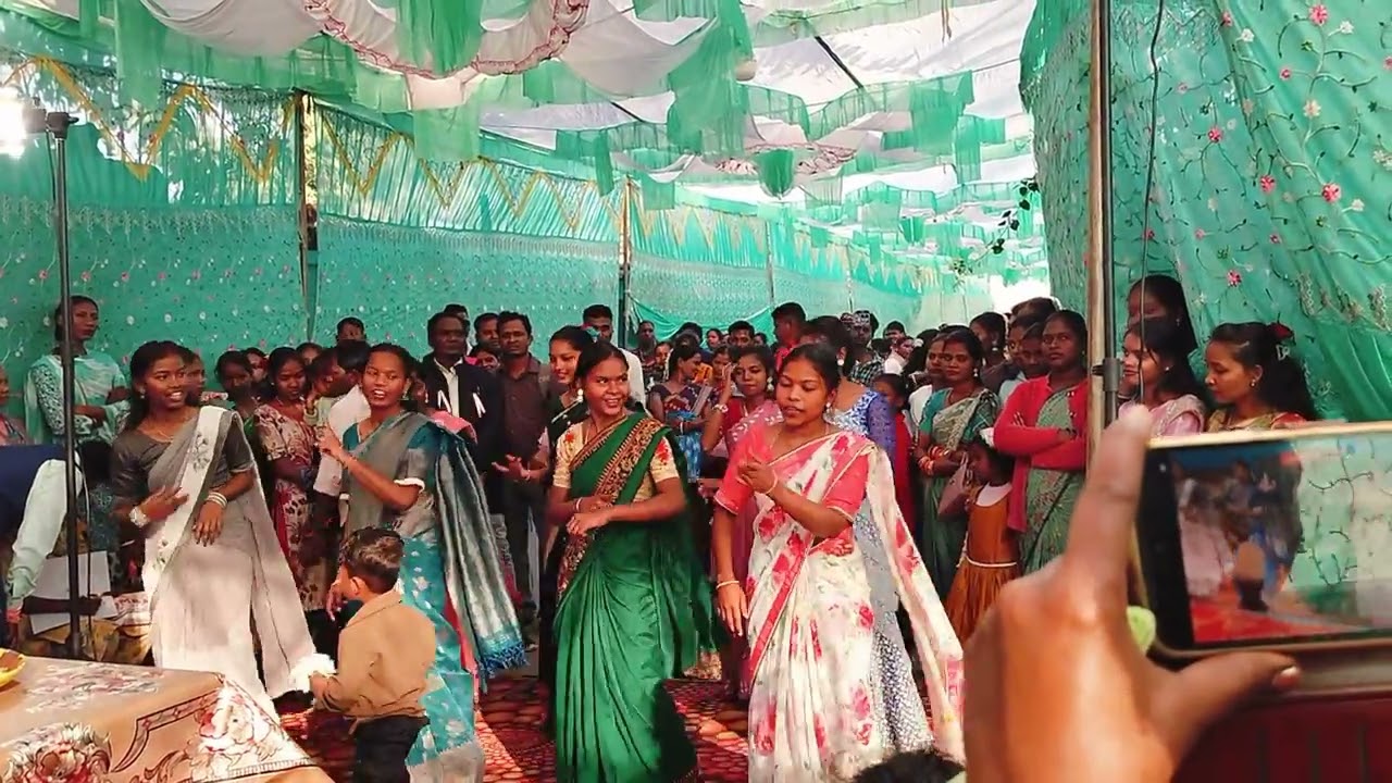 Ancila weds Deepak | बीरमित्रपुर में शादी || Christian adivasi Dance Program 14/01/2026