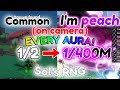 Every single new aura  auras on camera 12 to 1400m  sols rng old