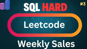 SQL Hard Pivot Table: LeetCode 1479 | Sales By Category and Day (Amazon Asked Interview Q)# sql