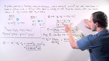 Elastic Collision Example # 2