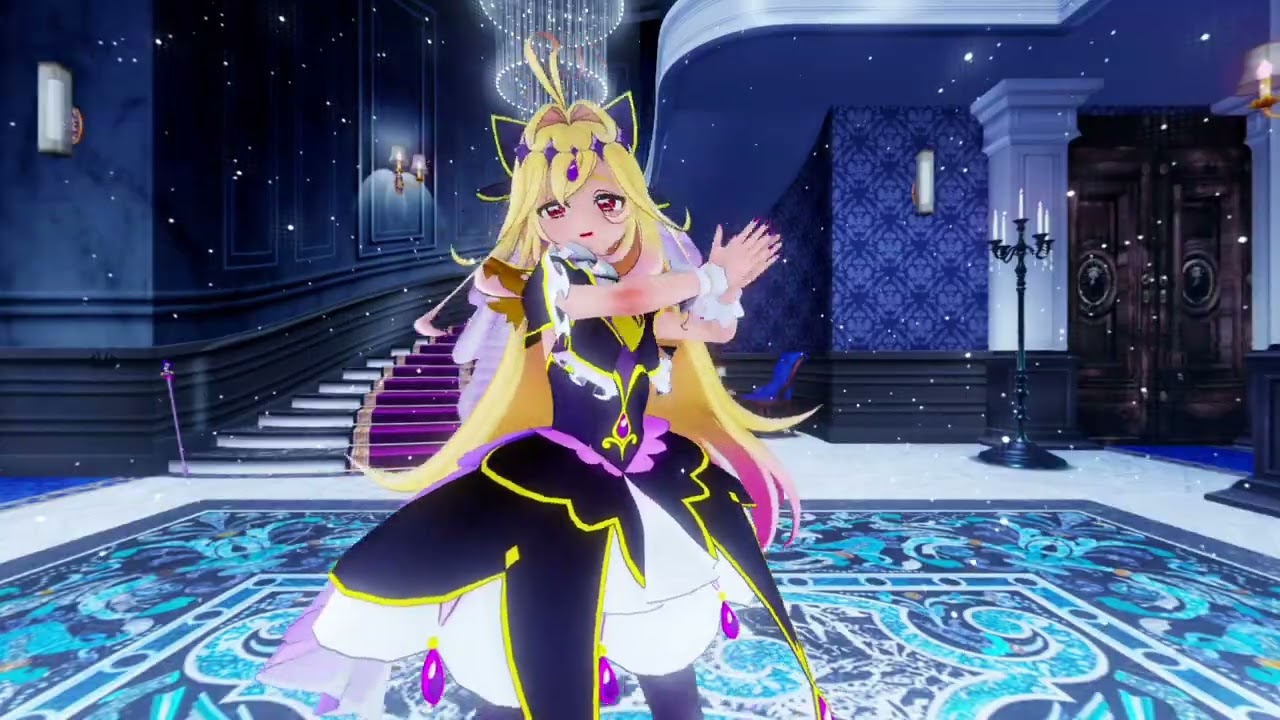 VR MMD 名探偵プリキュア！ キュアアルカナ シャドウ ( 森亜 るるか