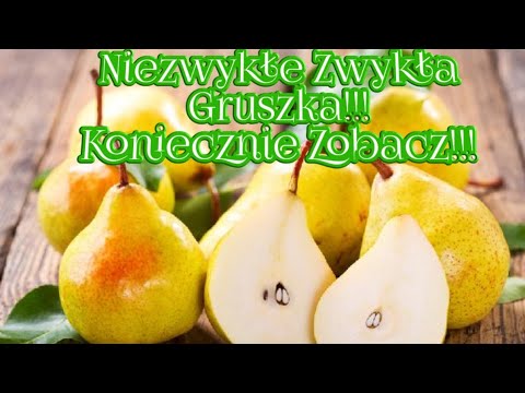 744. Ukryta Moc Zwykłej  Gruszki Sprawdź To!!!