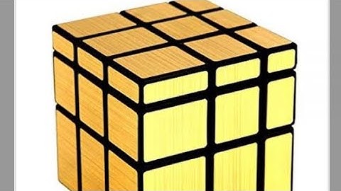 How to solve mirror cube/step by step /malayalam for beginners