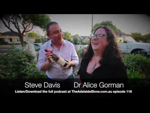 Digging for wine with Dr Alice Gorman on The Adelaide Show