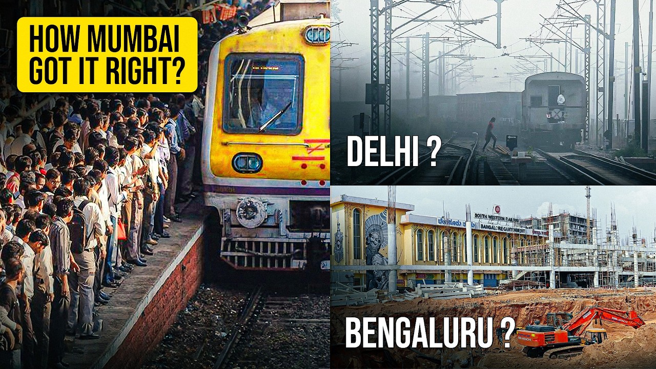 Why Mumbai’s Local Trains Succeed — And Delhi & Bengaluru Don’t Why Mumbai’s Local Trains Succeed — And Delhi & Bengaluru Don’t