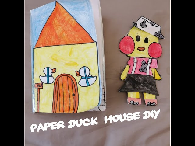 Parte 3 final, inspiração:@-bella✨ #tuto #euensino #paperduck #housepa, Paper  Duck House