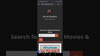 How to download from PANDAFILES? MoviesManiac screenshot 1