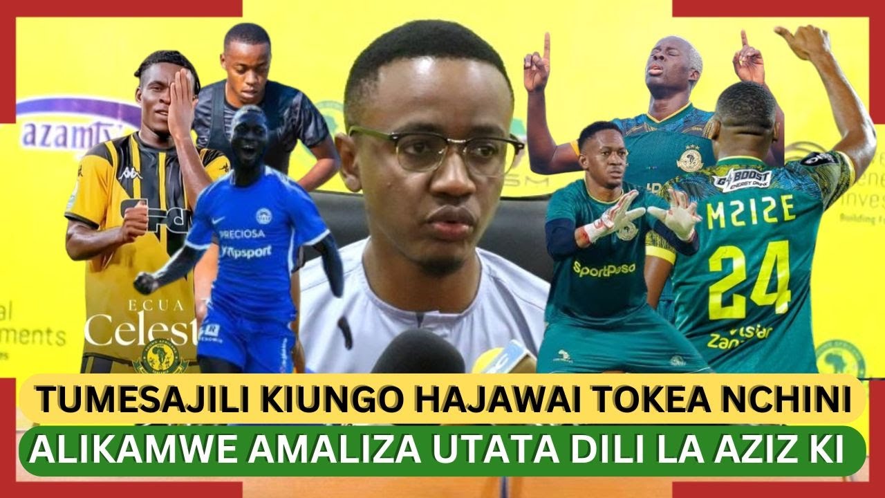 ALIKAMWE ATOA UFAFANUZI FEISAL KUJIUNGA YANGA/TUMEFANYA KUFURU YA USAJILI/MZIZE,AZIZ KI WAMEMALIZA