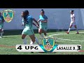 UPG (verdes) vs U LASALLE B  futbol universitario