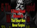 5 Signs of a Foolish Woman (Stoics Spot Them Instantly – Marcus Aurelius Approved)
