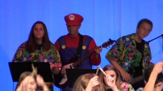 Mvhs 2016 Steel Drum 1.5 Performs Super Mario Bros. Main Theme