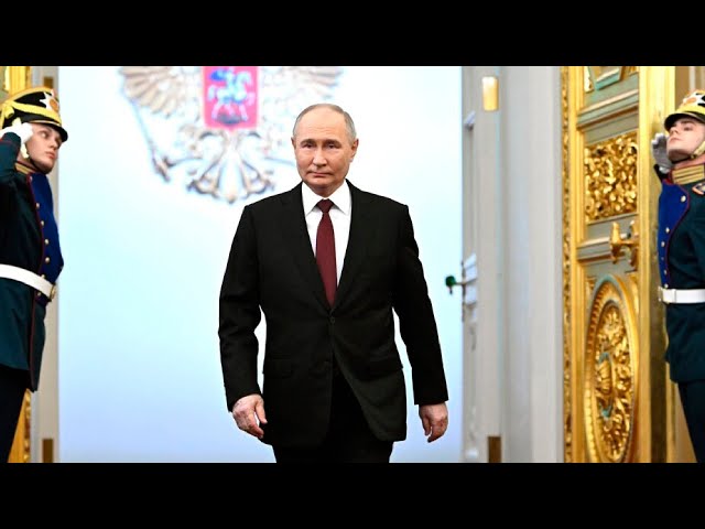 Церемония вступления Владимира Путина в должность президента России class=