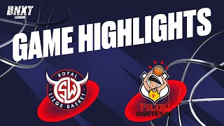 RSW Liège Basket vs. Filou Oostende - Game Highlights