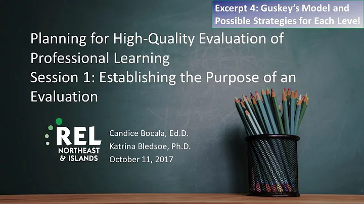 Excerpt 4: Guskeys Model and Possible Strategies f...