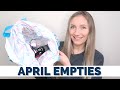 APRIL EMPTIES 2021 | products I've used up and final reviews